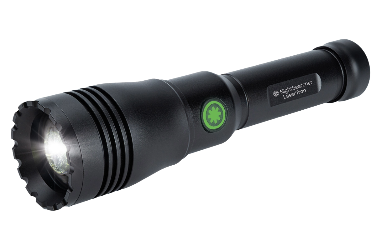 Laser-Tron | 250 Lumens | Rechargeable LEP Zoom Flashlight