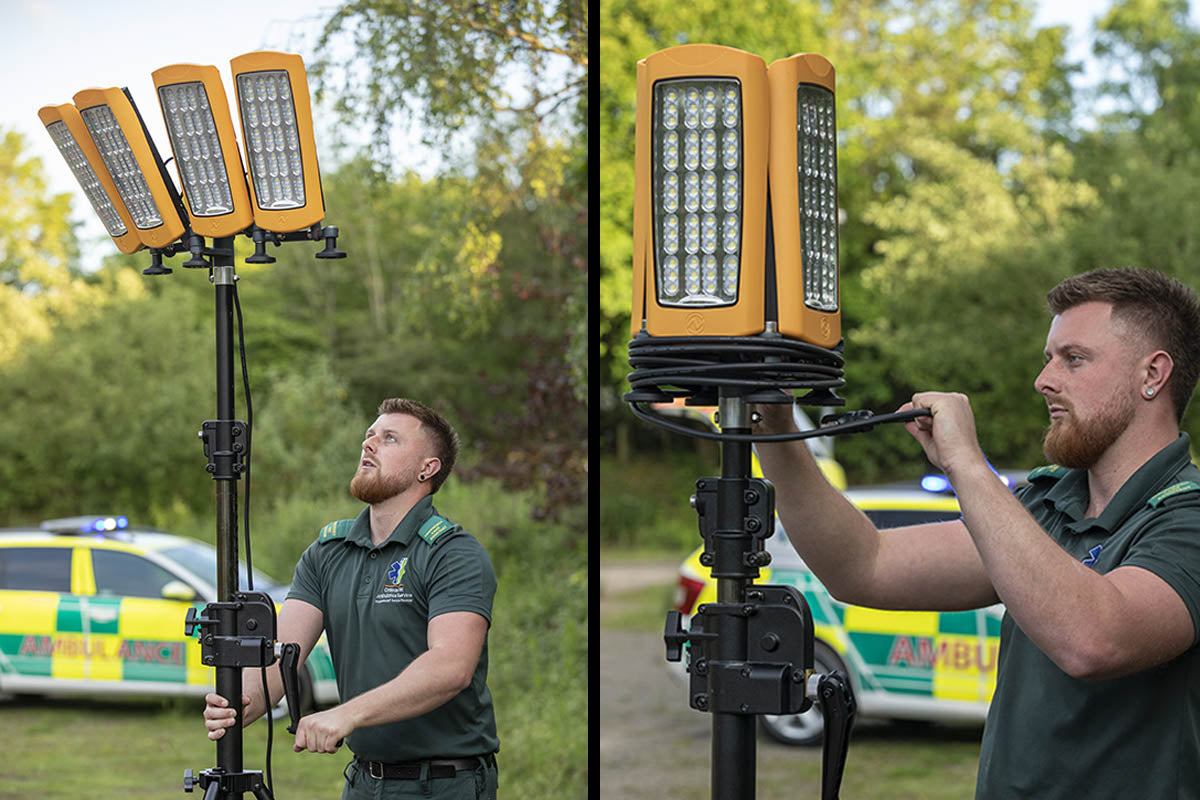 StratoStar AC | 120000 Lumens | AC Powered Tower Floodlight
