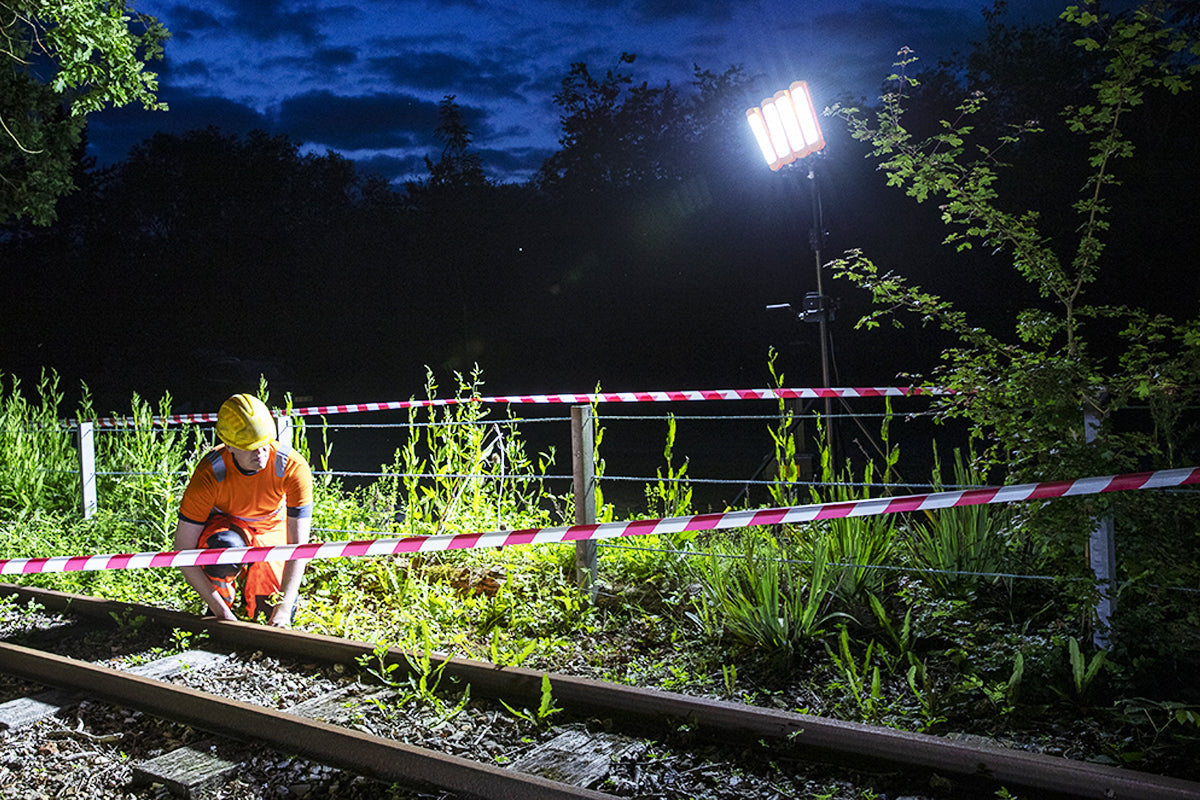 StratoStar AC | 120000 Lumens | AC Powered Tower Floodlight