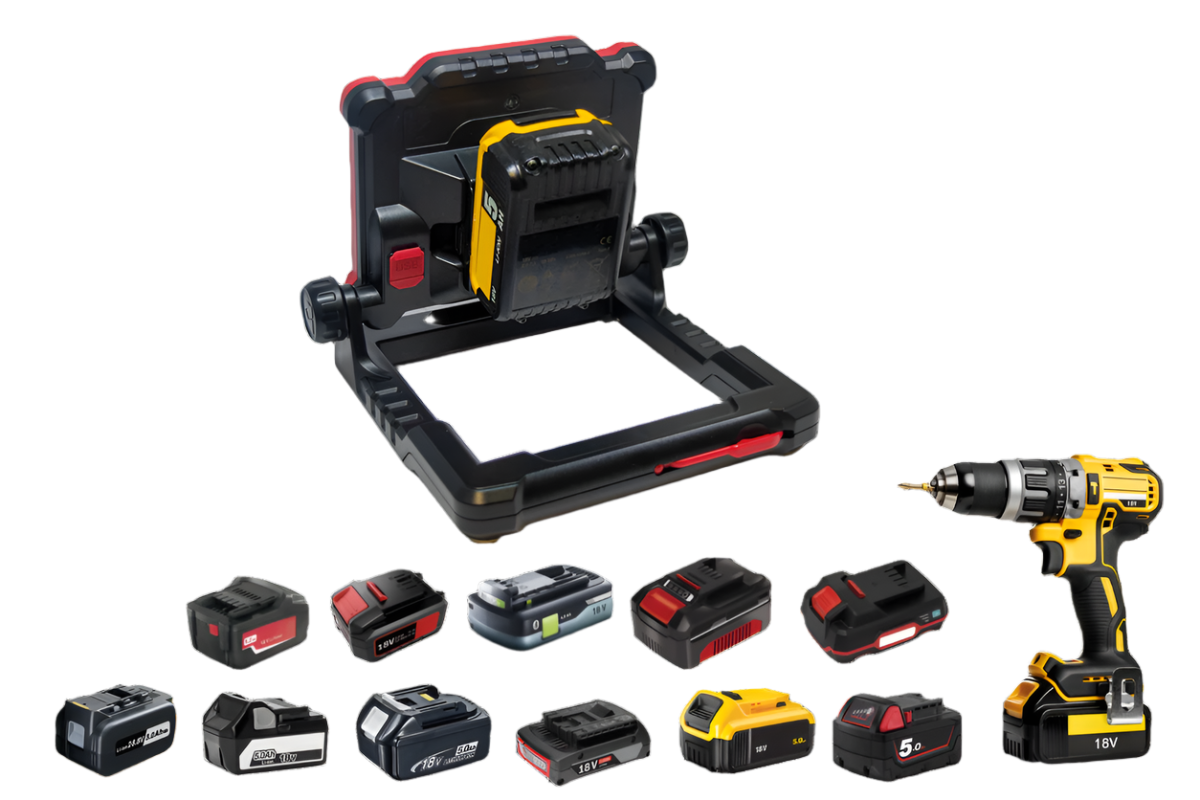 WorkStar Connect | 3000 Lumens | Powertool Battery Work light