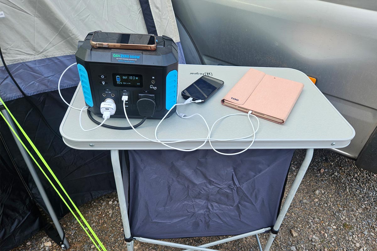 GenZero 500 Portable Power Station - 500Wh | 500W