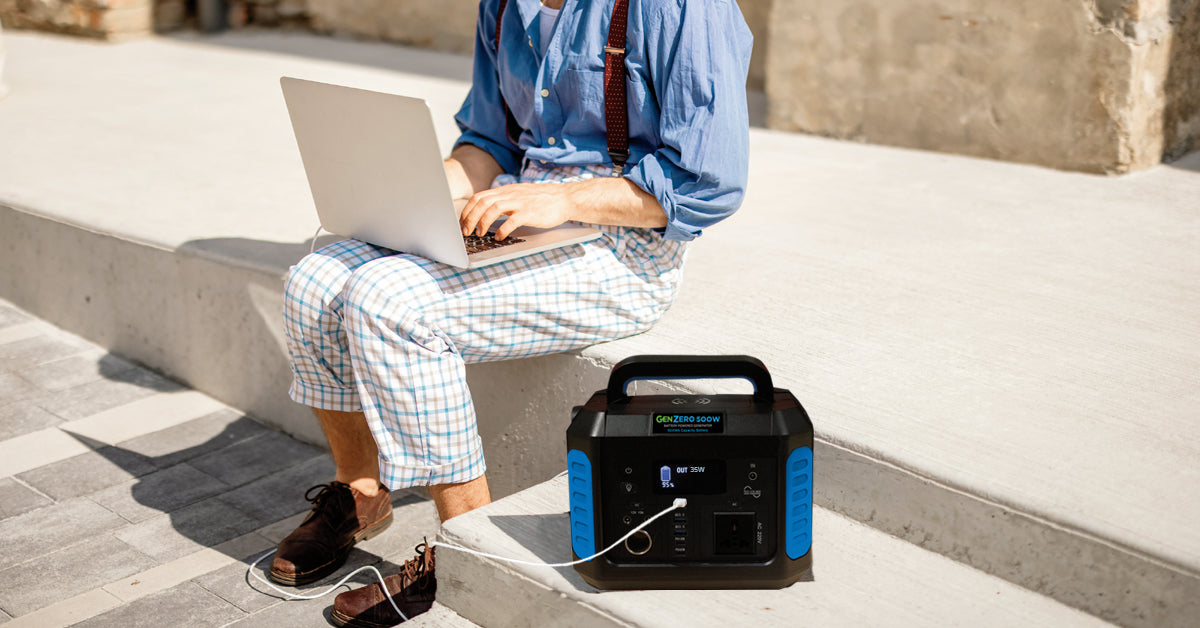 GenZero 500 Portable Power Station - 500Wh | 500W