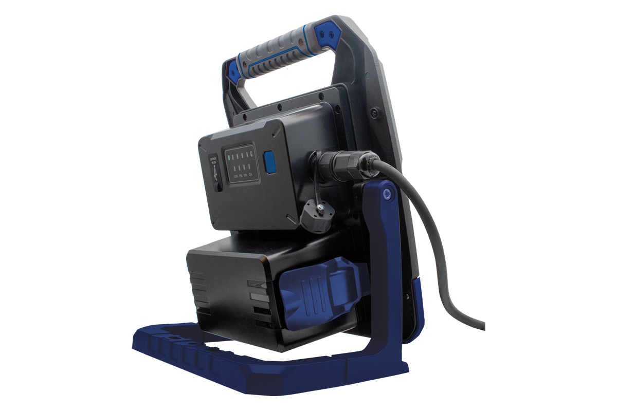 KangaStar 6.5K | 6500 Lumens | Powertool Battery and AC Work light