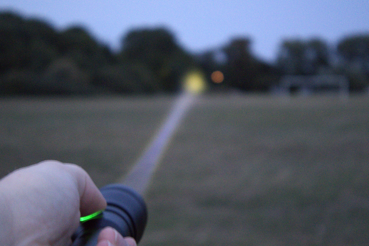 Laser-Tron | 250 Lumens | Rechargeable LEP Zoom Flashlight