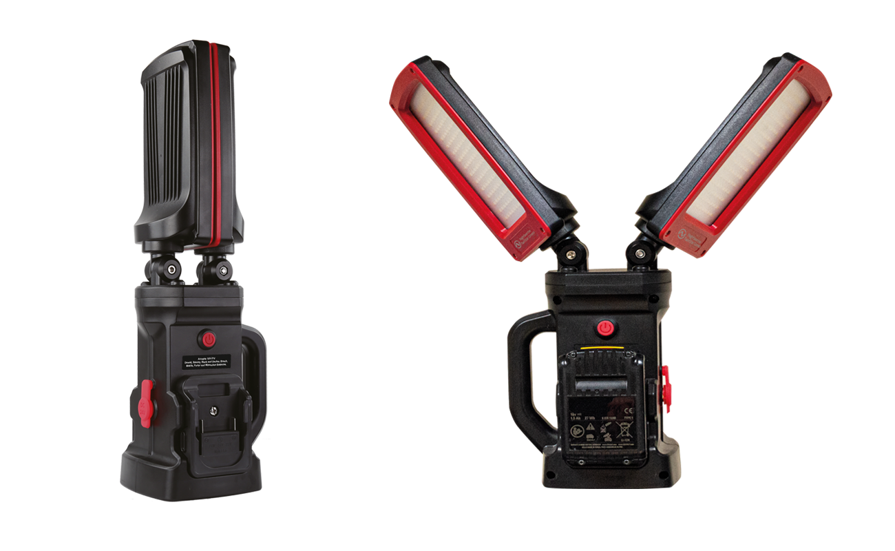 TwinStar Connect | 12000 Lumens | Powertool Battery Work light
