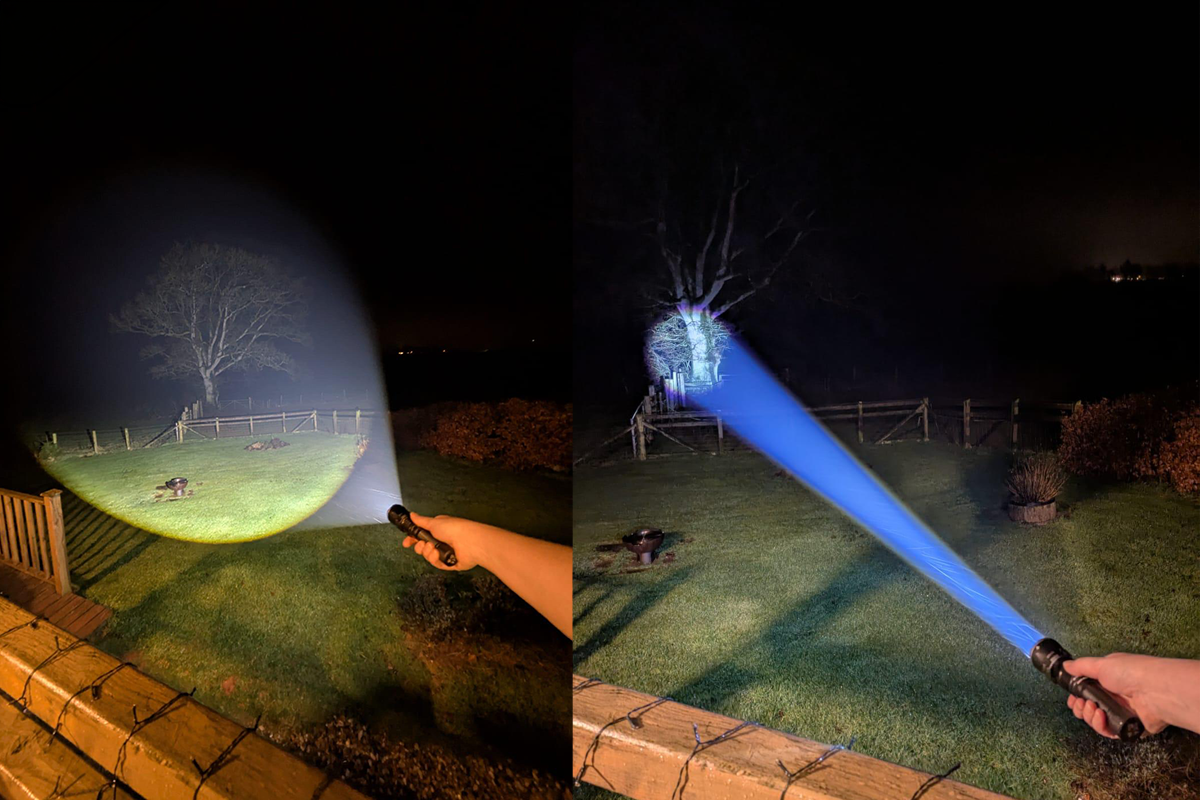 Zoom 2000 | 2000 Lumens | Rechargeable Spot-Flood Torch