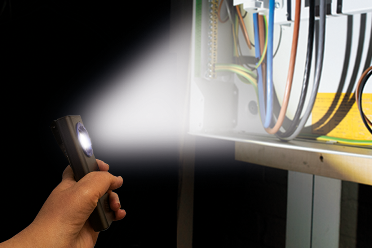 RooStar 1200S | 1200 Lumens | Rechargeable Slim Work light With Sensor