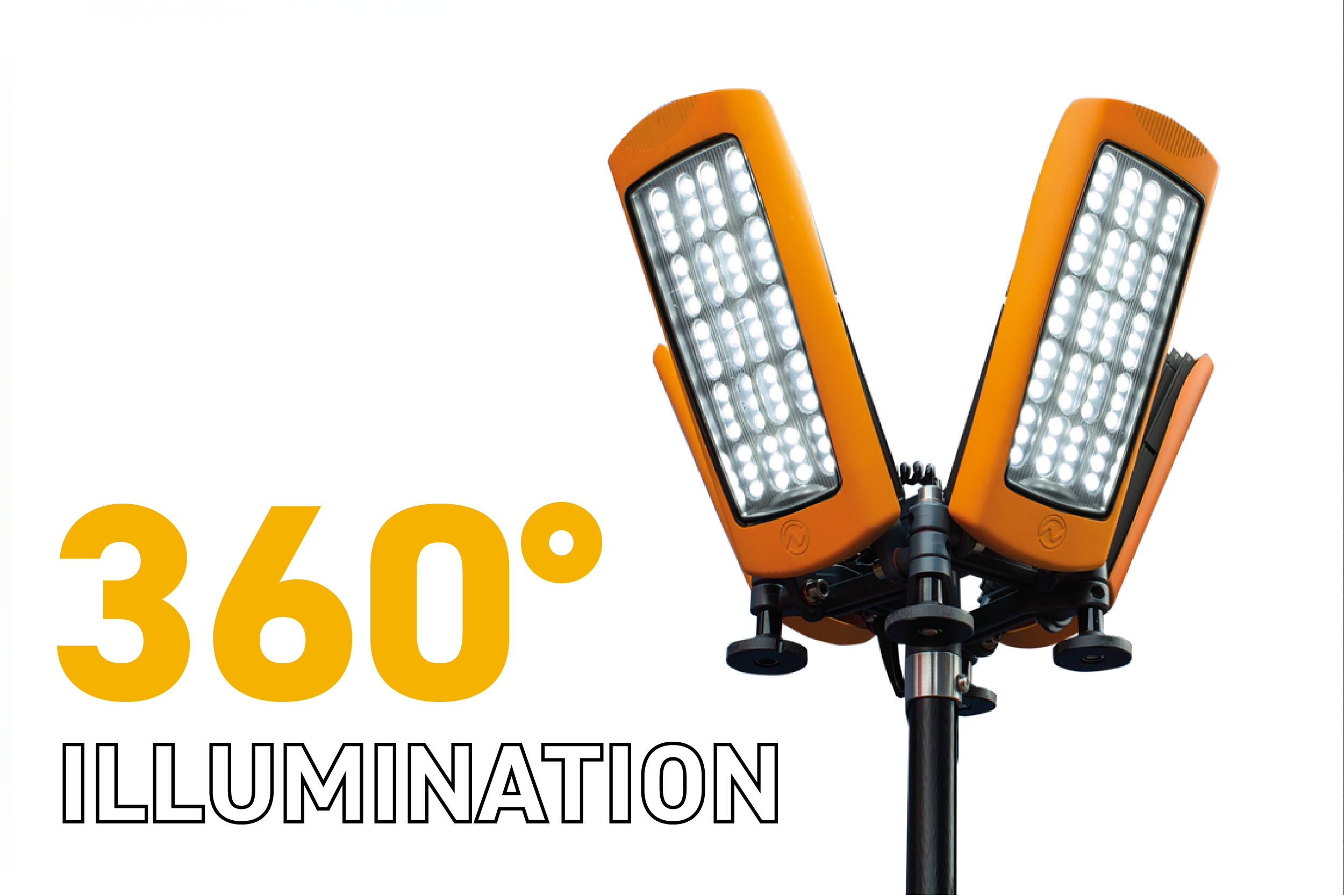 StratoStar AC | 120000 Lumens | AC Powered Tower Floodlight