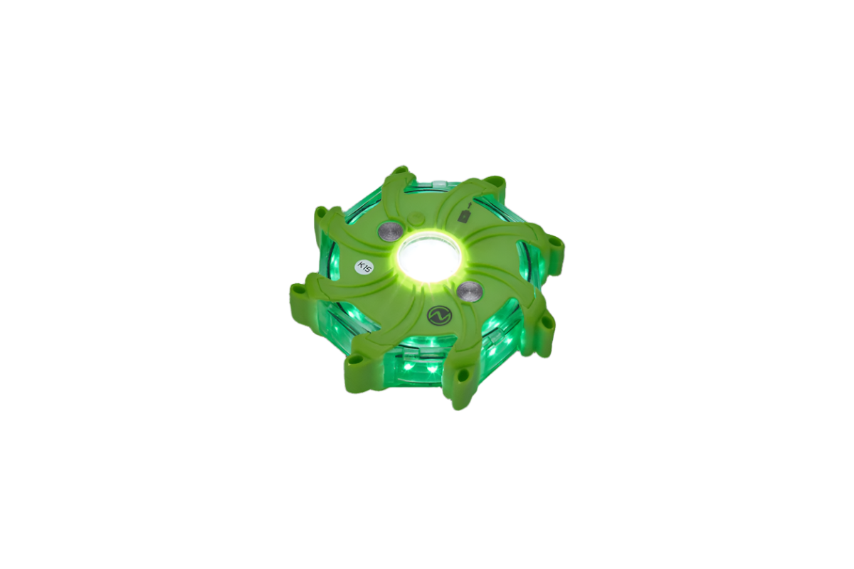 Pulsar Pro  | 360º Illumination | Rechargeable Hazard Warning Light - Single