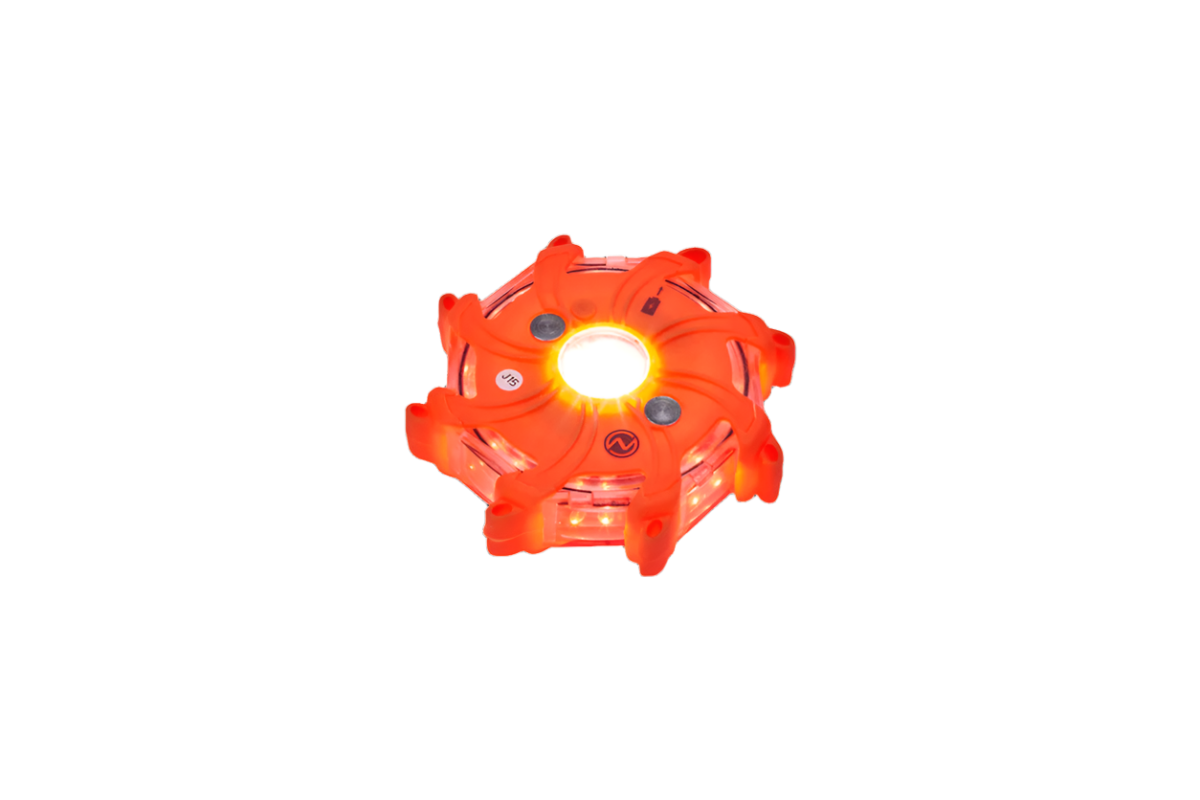 Pulsar Pro  | 360º Illumination | Rechargeable Hazard Warning Light - Single